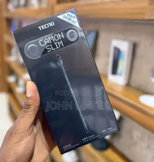 New Tecno Camon Slim 256 GB Black
