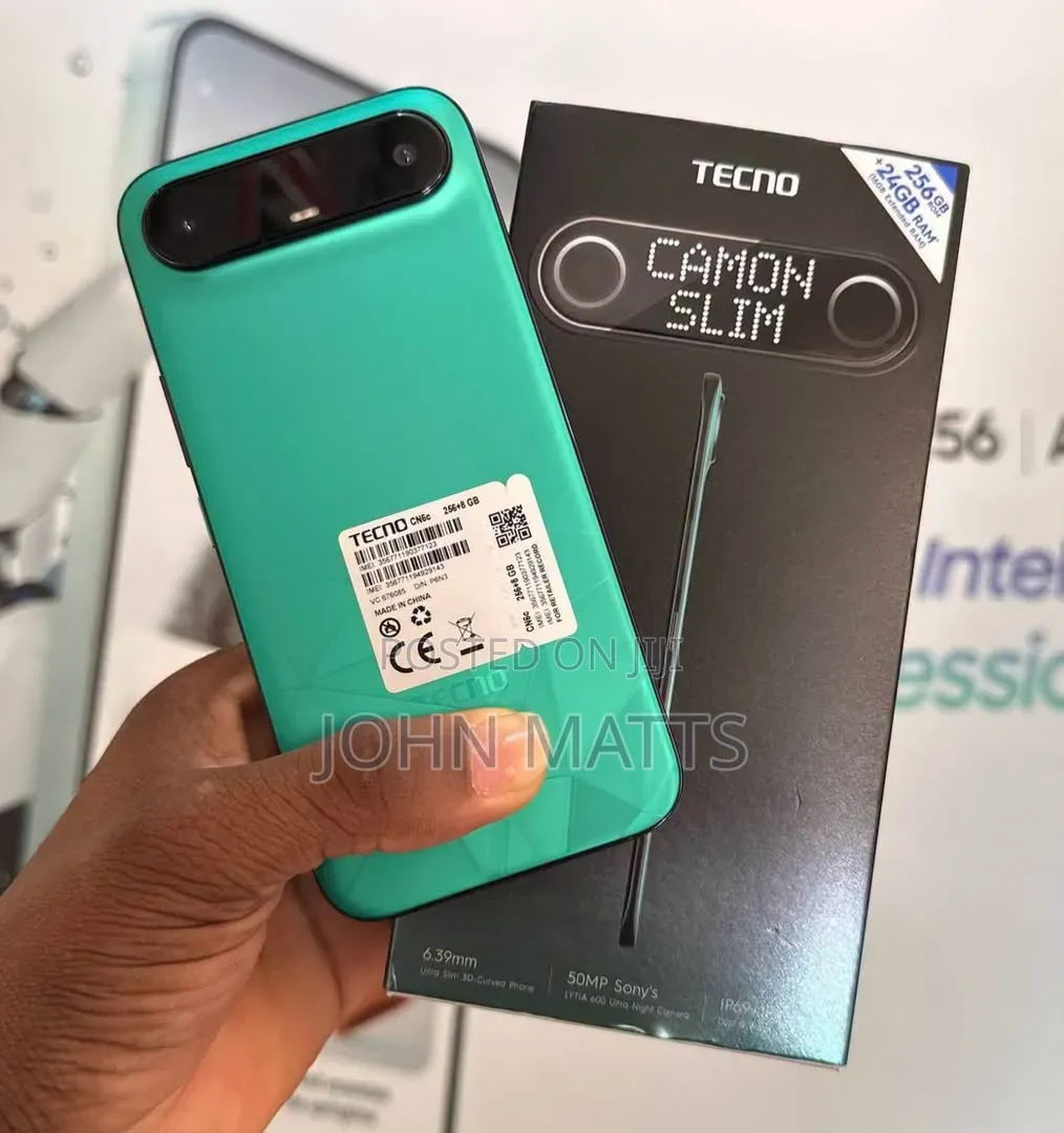 New Tecno Camon Slim 256 GB Blue