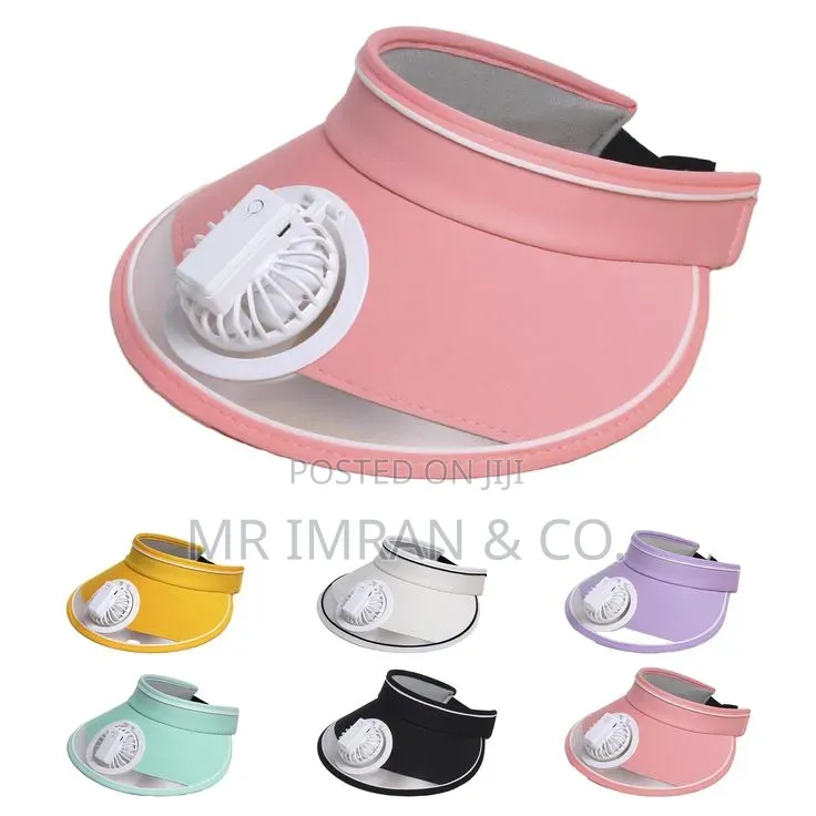 USB-rechargeable Sun Visor Hat