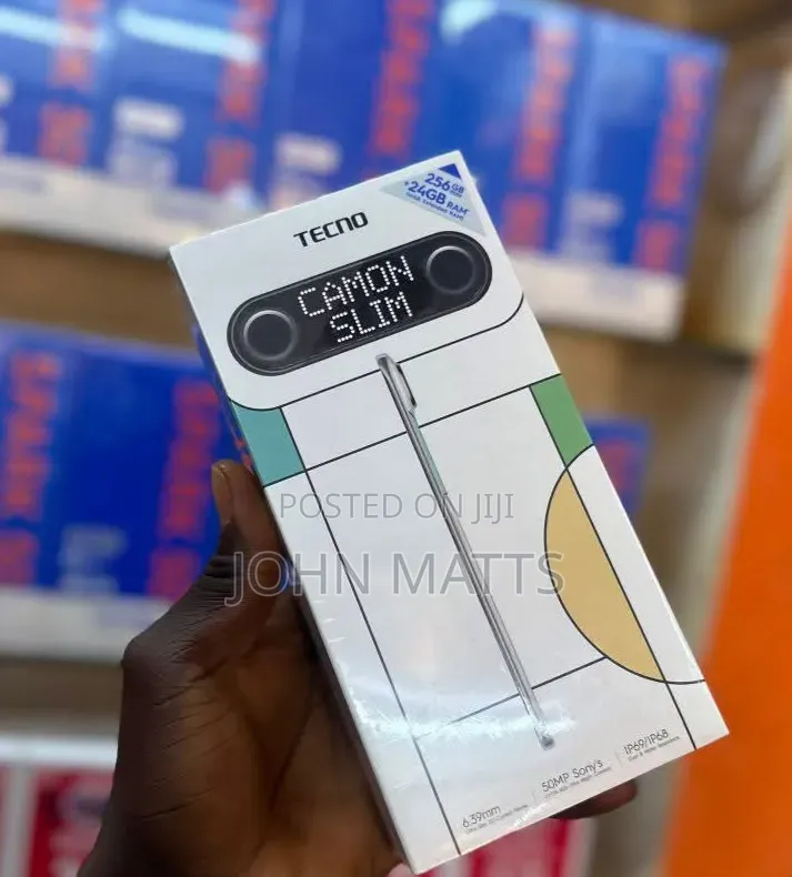 New Tecno Camon Slim 256 GB White