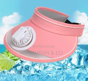 USB-rechargeable Sun Visor Hat