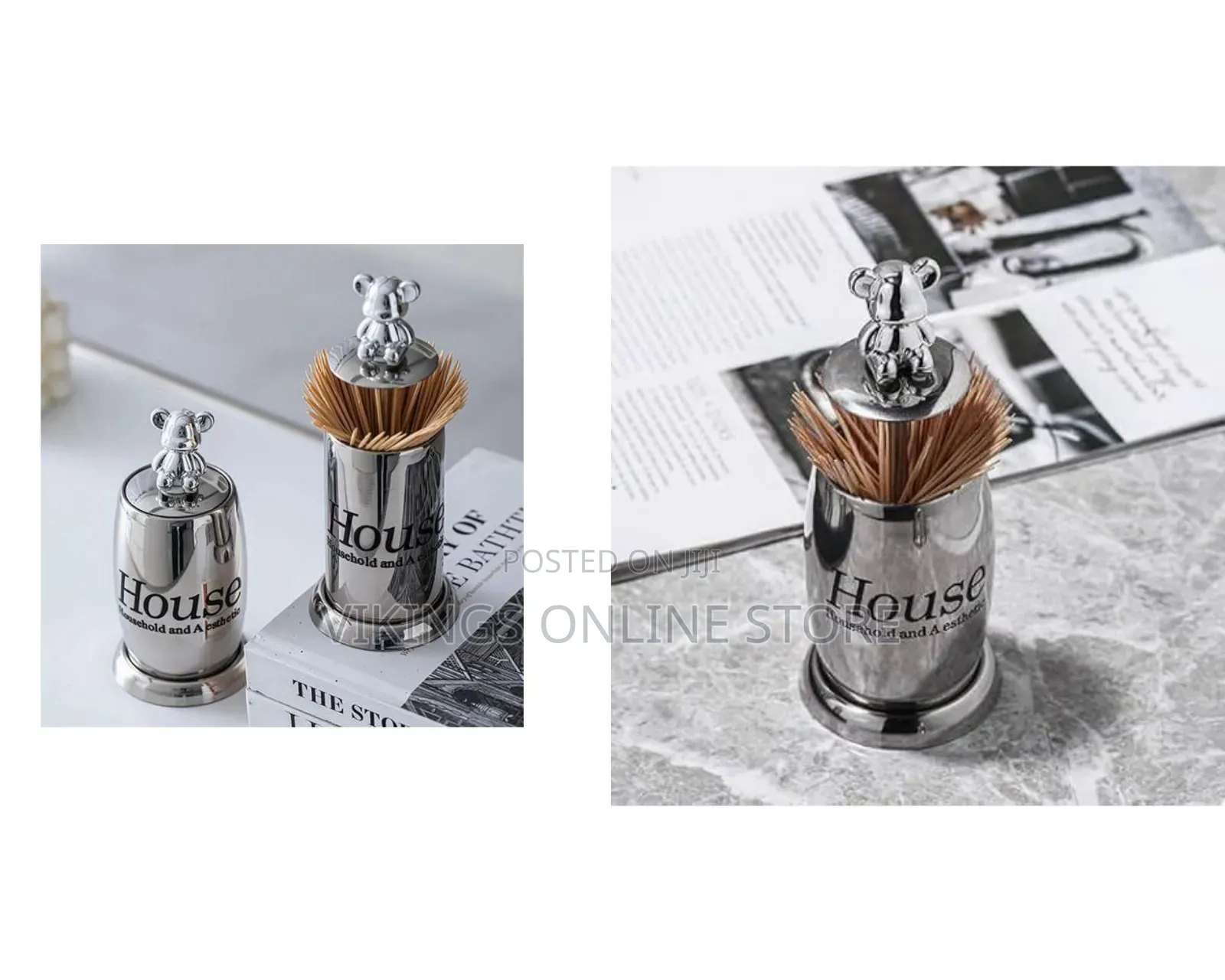 A Modern Pop-Up Toothpick Dispenser