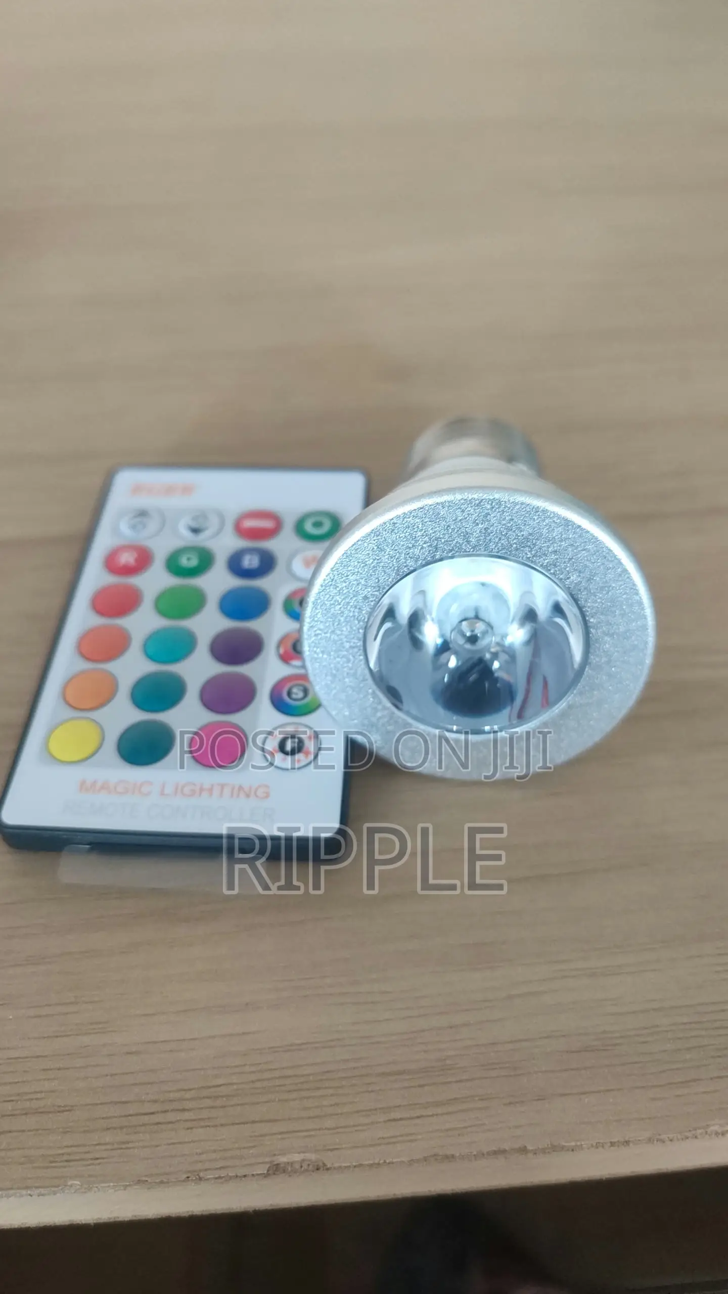5W RGB LED Colour Changing Bulb With Remote Control