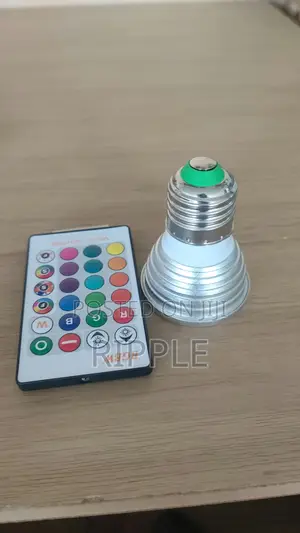 5W RGB LED Colour Changing Bulb With Remote Control