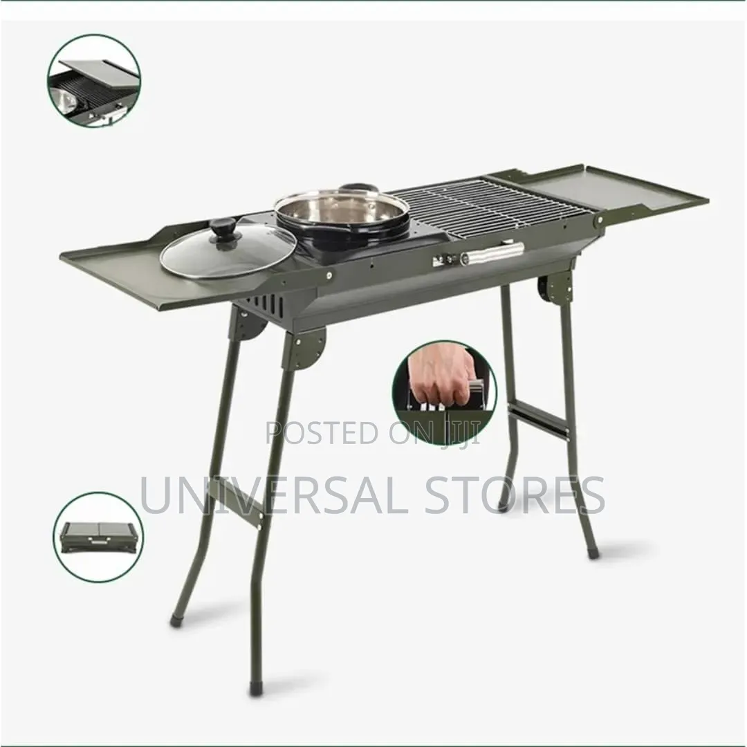 Portable Foldable Charcoal BBQ Grill