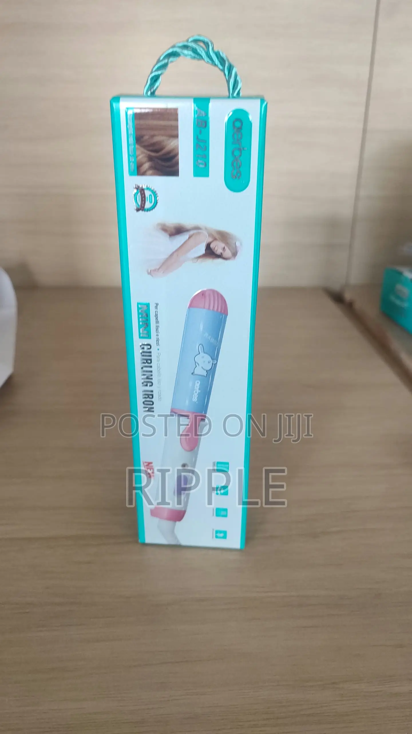 Mini Hair Curling Iron – Portable Hair Curler for Styling