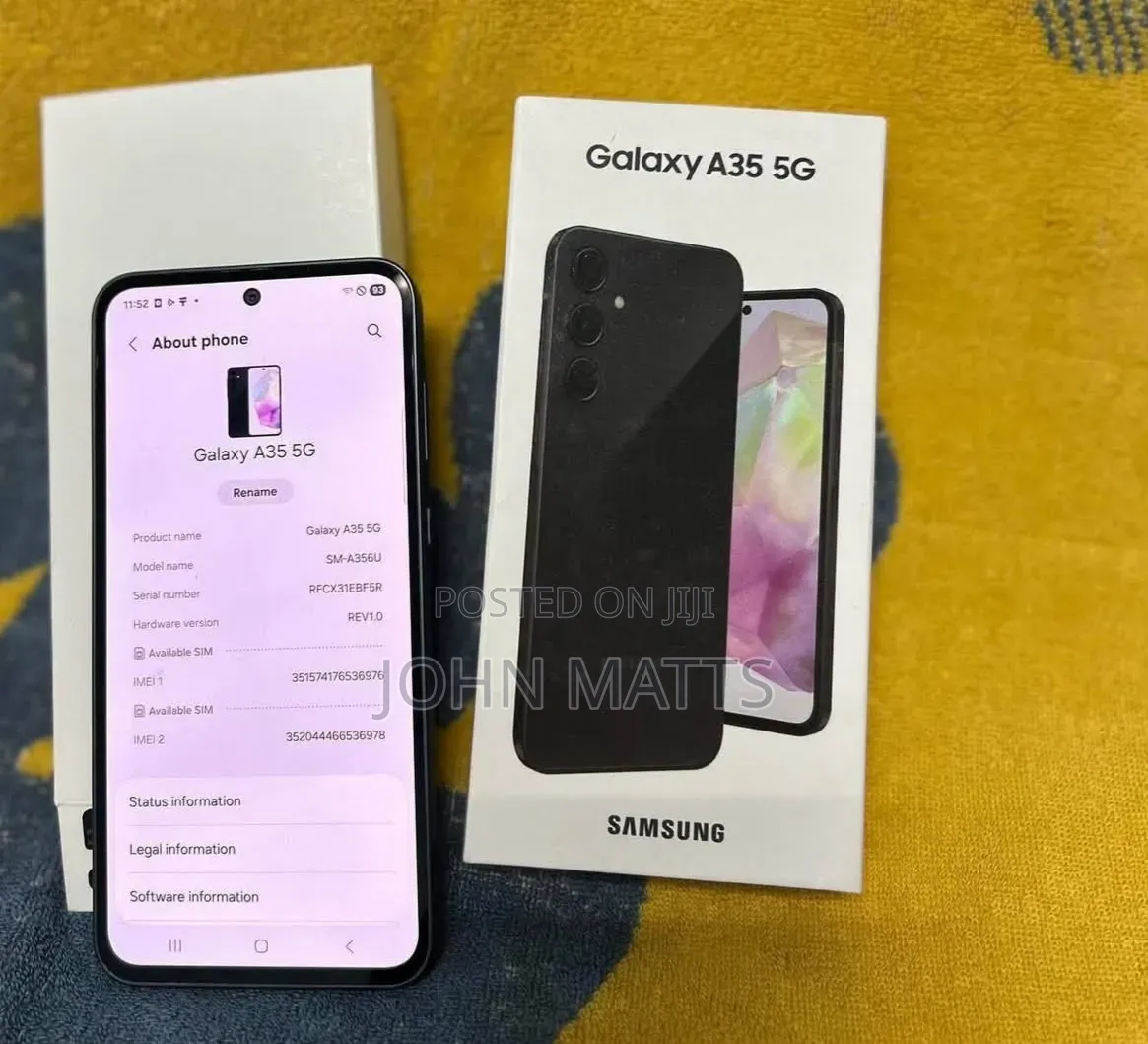 Samsung Galaxy A35 256 GB Black