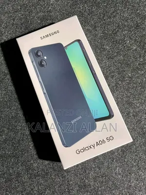 New Samsung Galaxy A06 64 GB Black