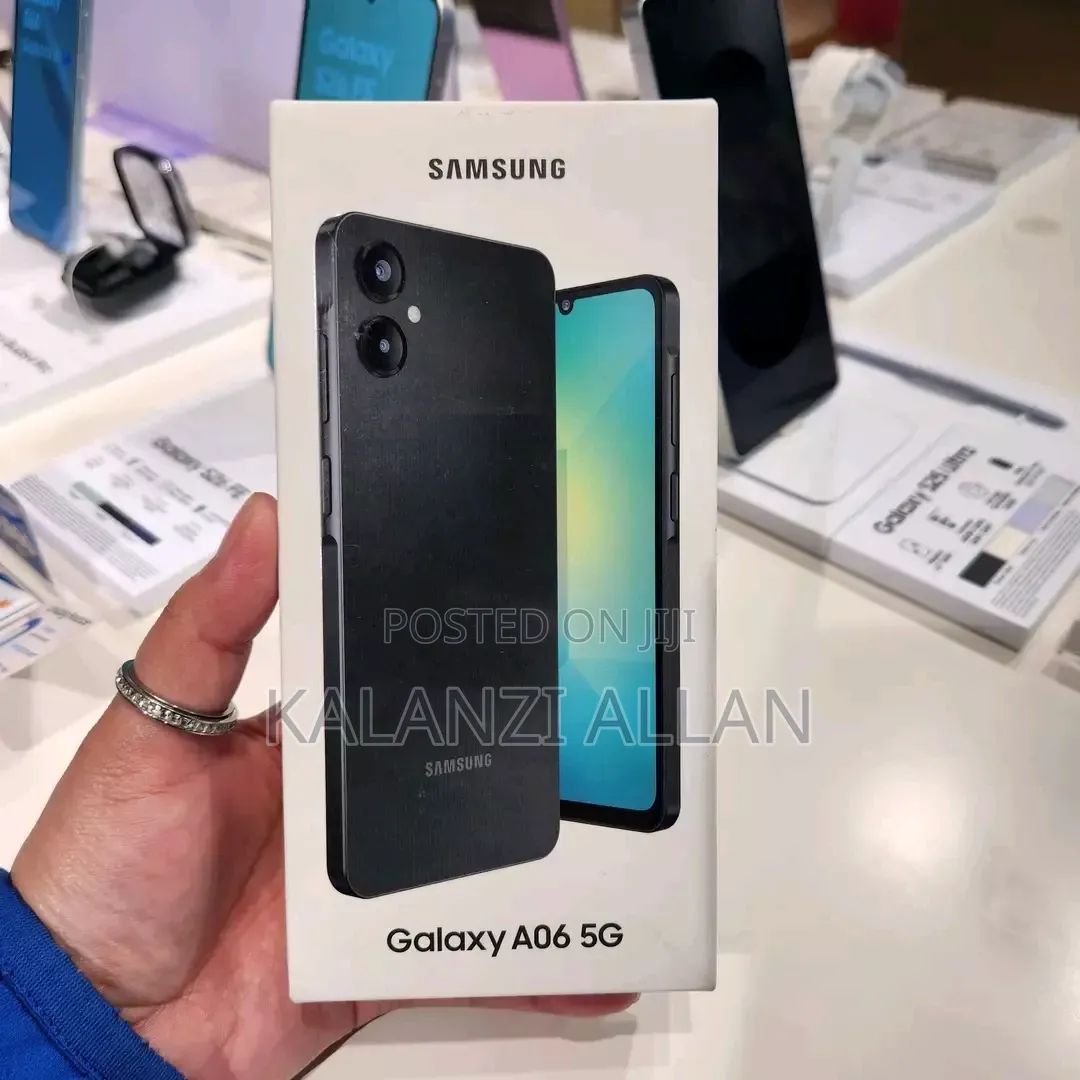 New Samsung Galaxy A06 64 GB Black