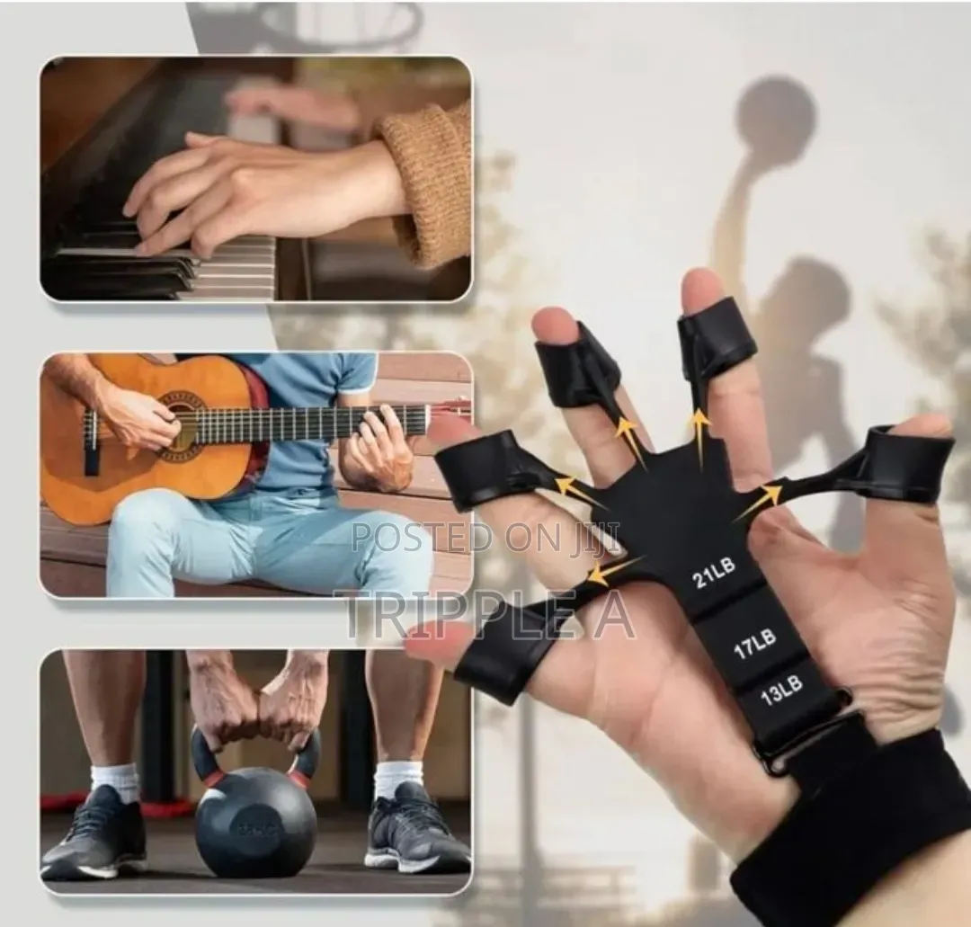 Generic Black Silicone Gripster Grip Strengthener