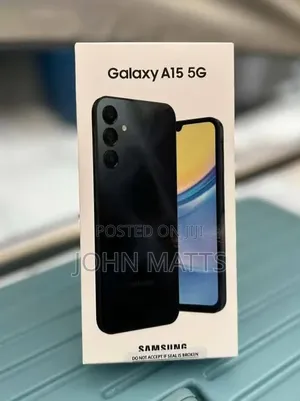 New Samsung Galaxy A15 5G 256 GB Black