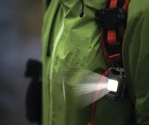 Green Lion COB Keychain Work Light, 5 Modes Mini Rechargeable Torch