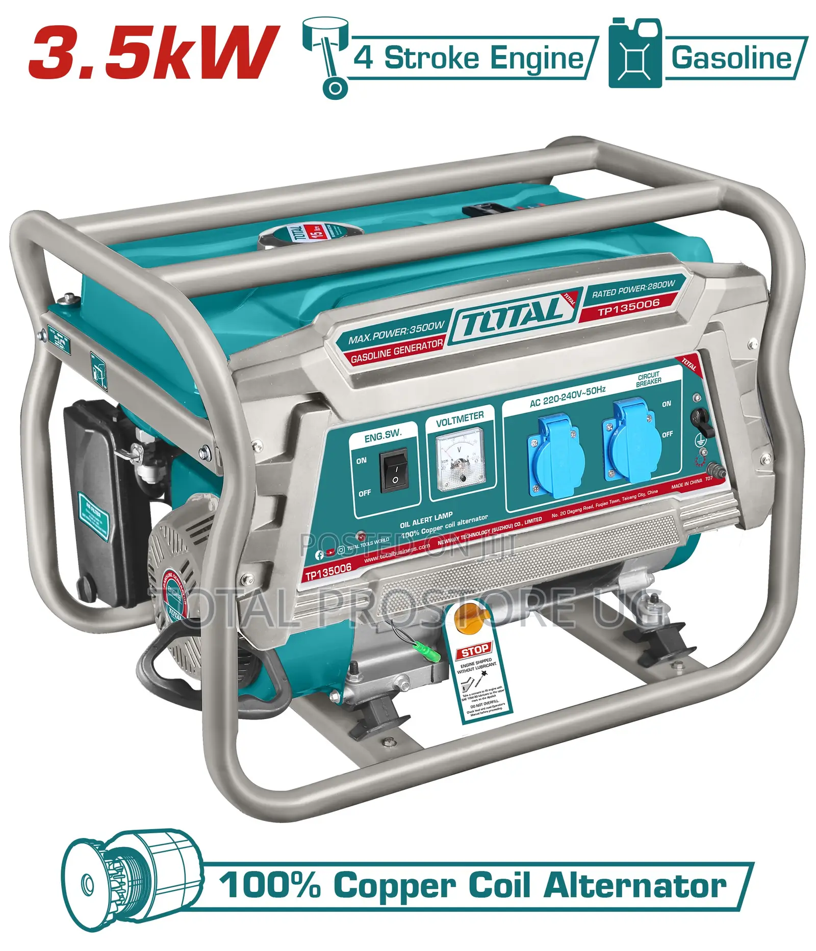 Gasoline Generator 3.5kw