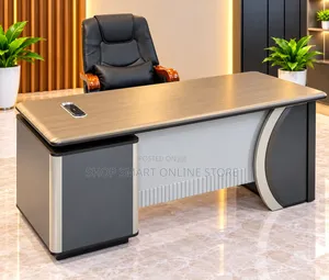 Executive Bronze Office Table and Chair
