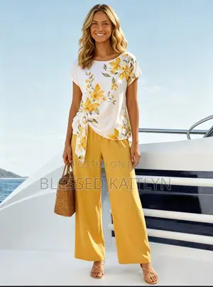Women's Two-Piece Coordinated Casual Outfit