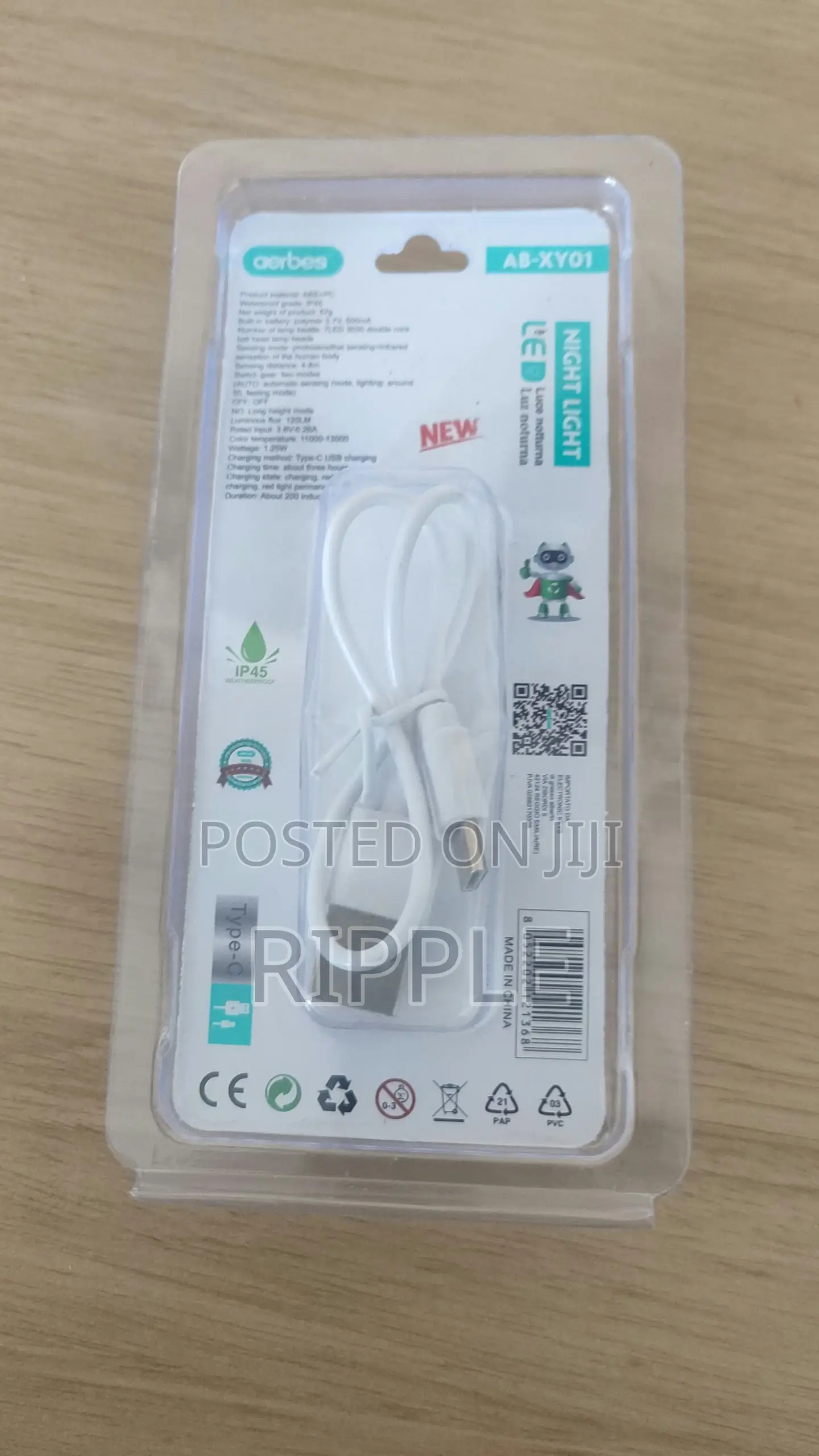 Wireless PIR Sensor Wardrobe Light – Rechargeable LED