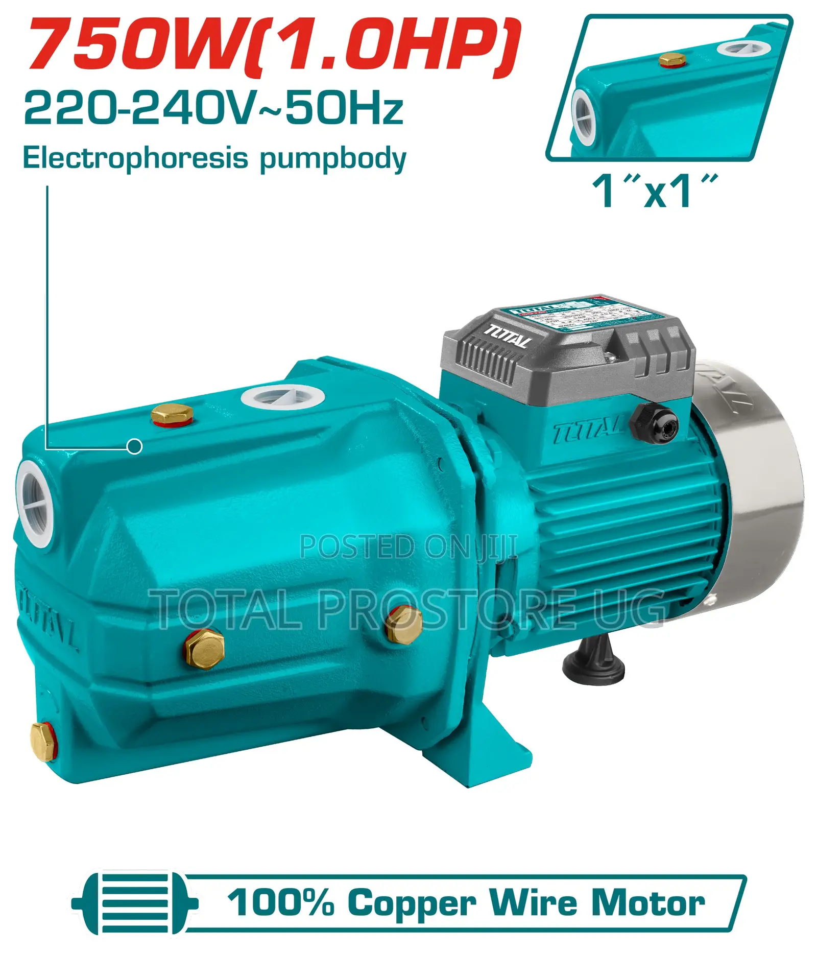 Water Pump 1.0hp/750w