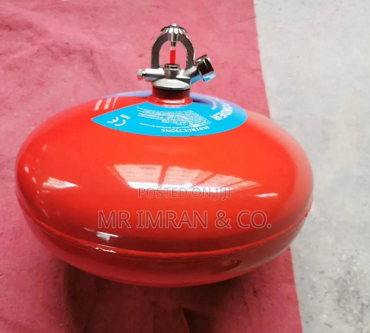 9kg Automatic Ceiling-Mounted Fire Extinguisher