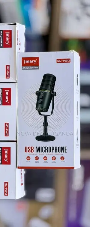 Jmary PW12 USB Microphone for Podcasting, Gaming