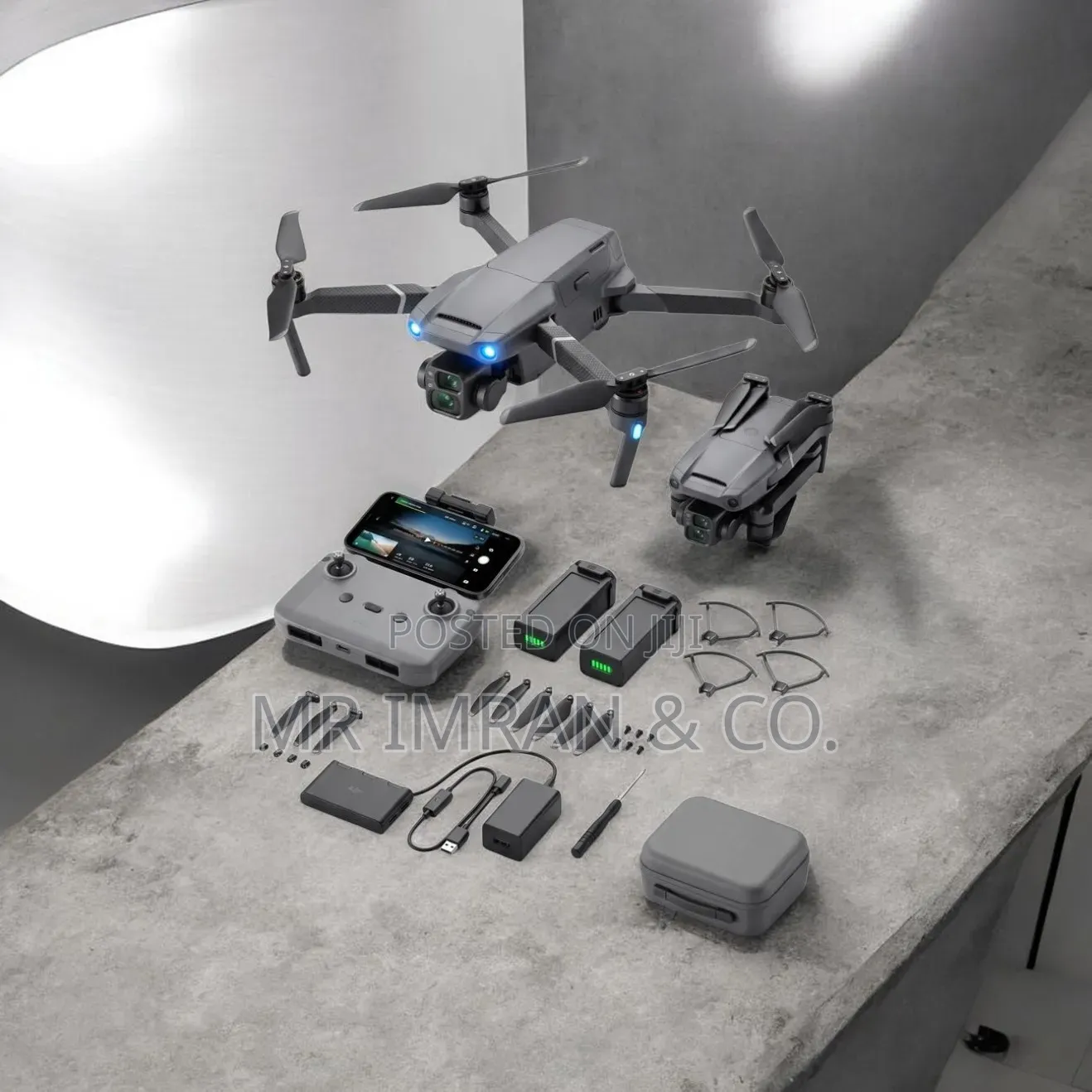 Consumer and Prosumer Aerial Camera Drone