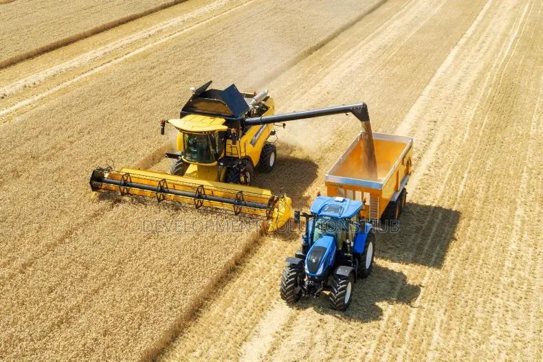 Farming Tractors and Combine Harvester Hire