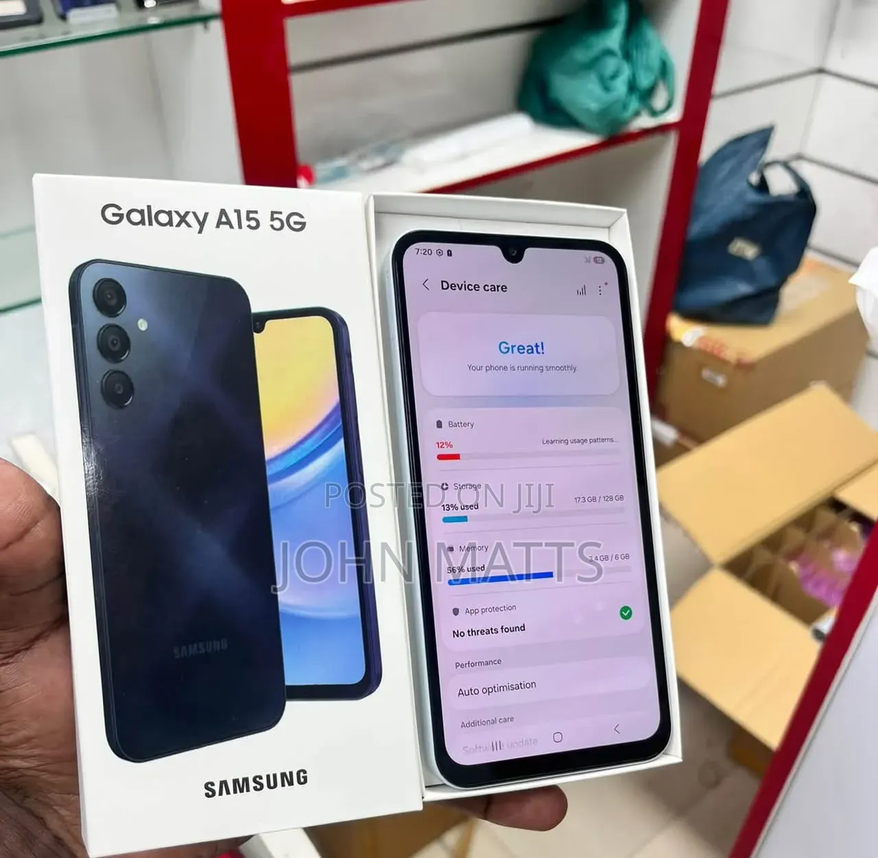 New Samsung Galaxy A15 5G 256 GB Black