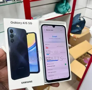 New Samsung Galaxy A15 5G 256 GB Black