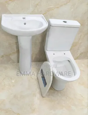 Toilet With Besin Full Sets/ With Accessories Frencia Good Qualit