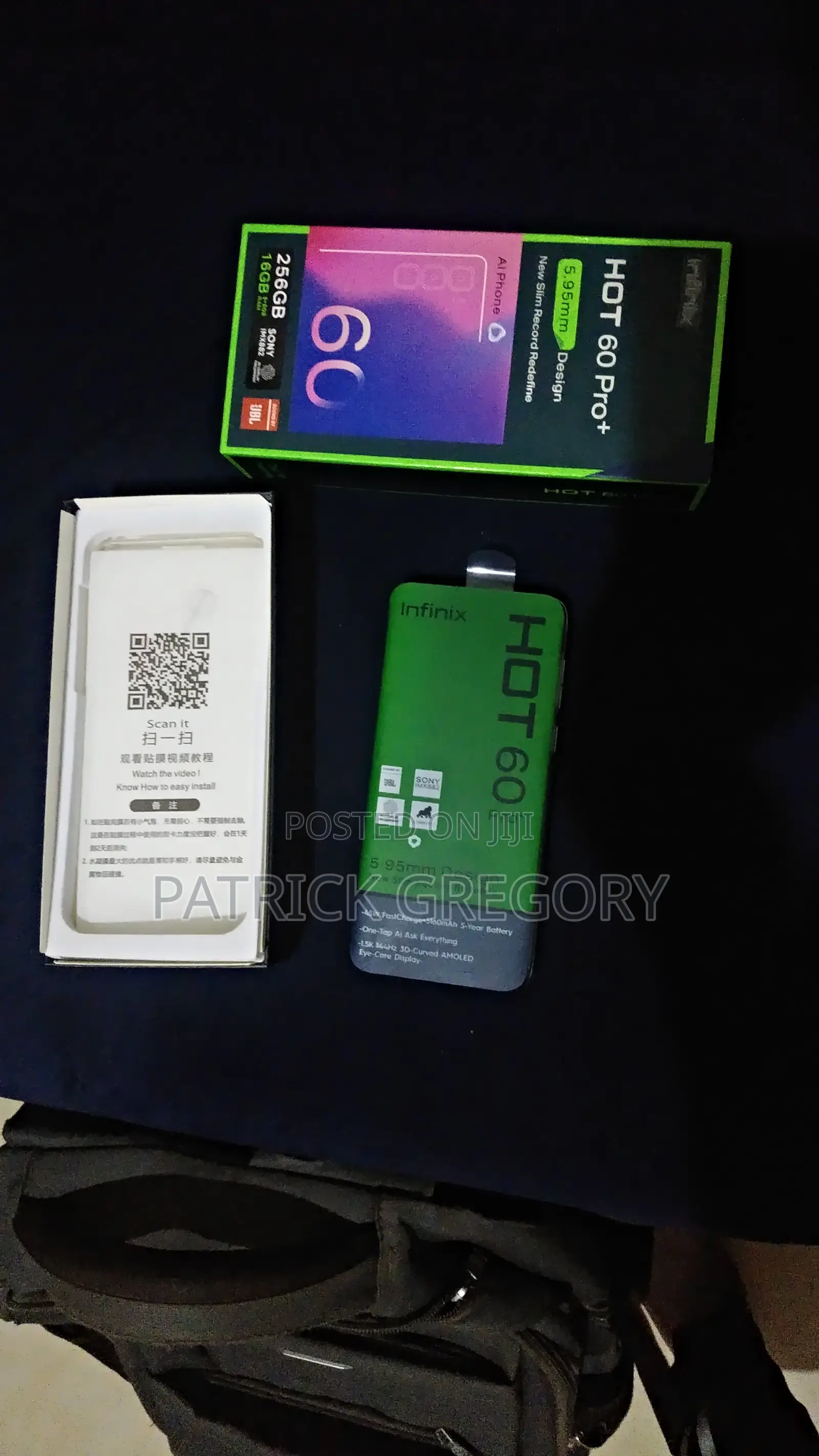 New Infinix Hot 60 Pro+ 256 GB Silver