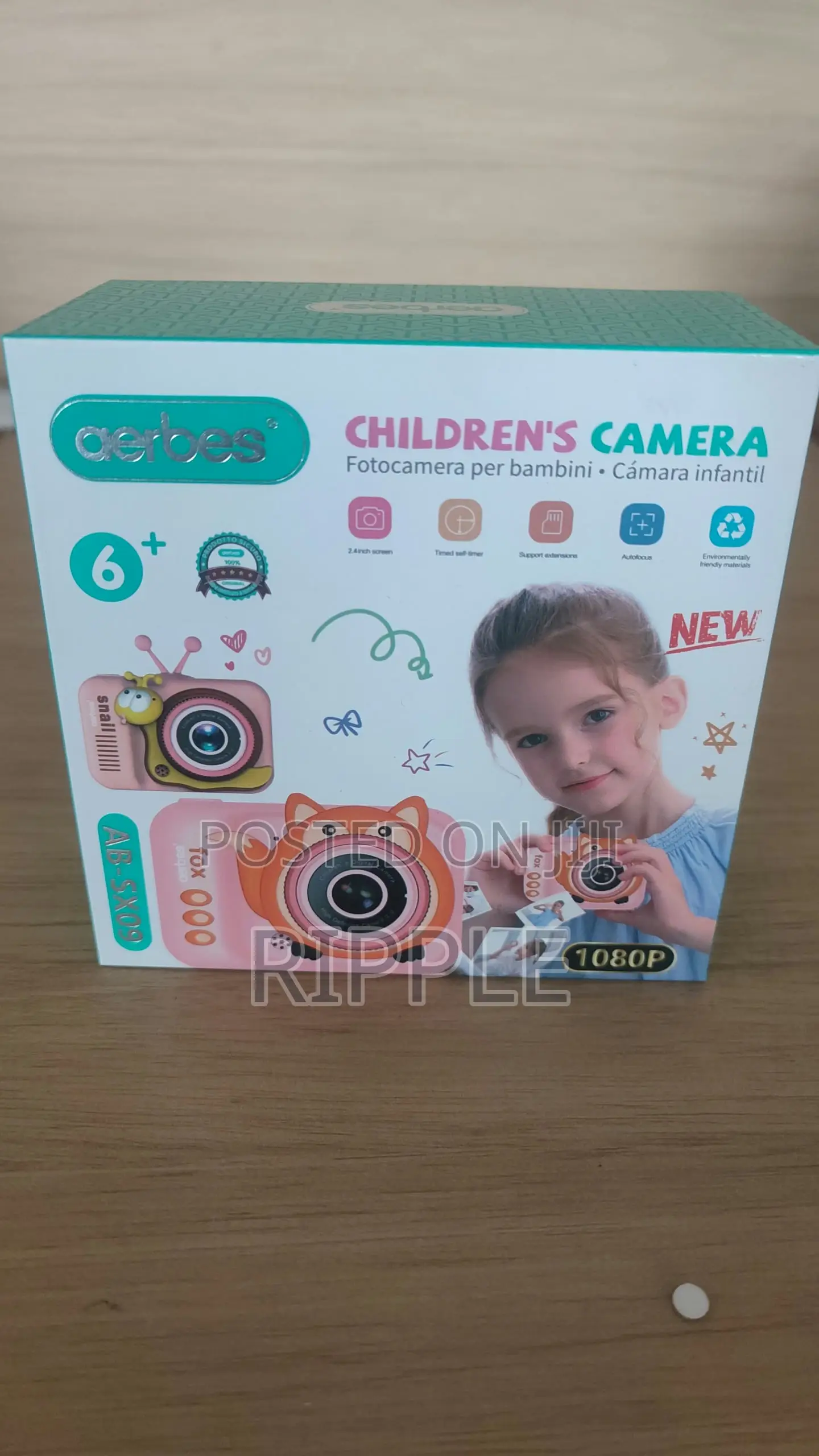 Kids Digital Camera 1080P – Rechargeable Photo & Video Camera