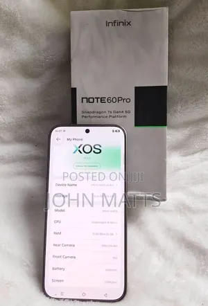 Infinix Note 60 Pro 256 GB Black