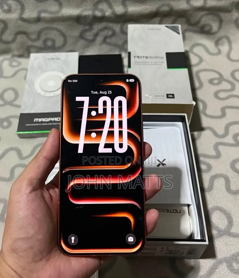 New Infinix Note 60 Pro 256 GB Orange