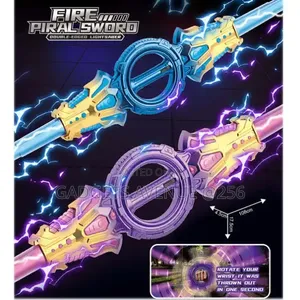 Twin-Blade Lightsaber (Also Known as a Double-Edged LED Spinning Swor
