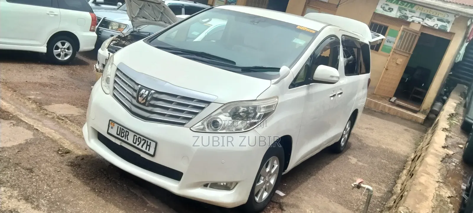 Toyota Alphard 2012 White