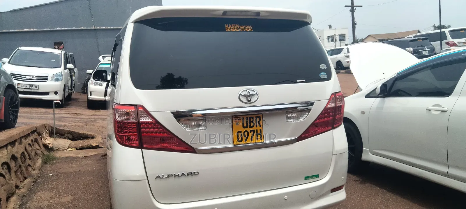 Toyota Alphard 2012 White