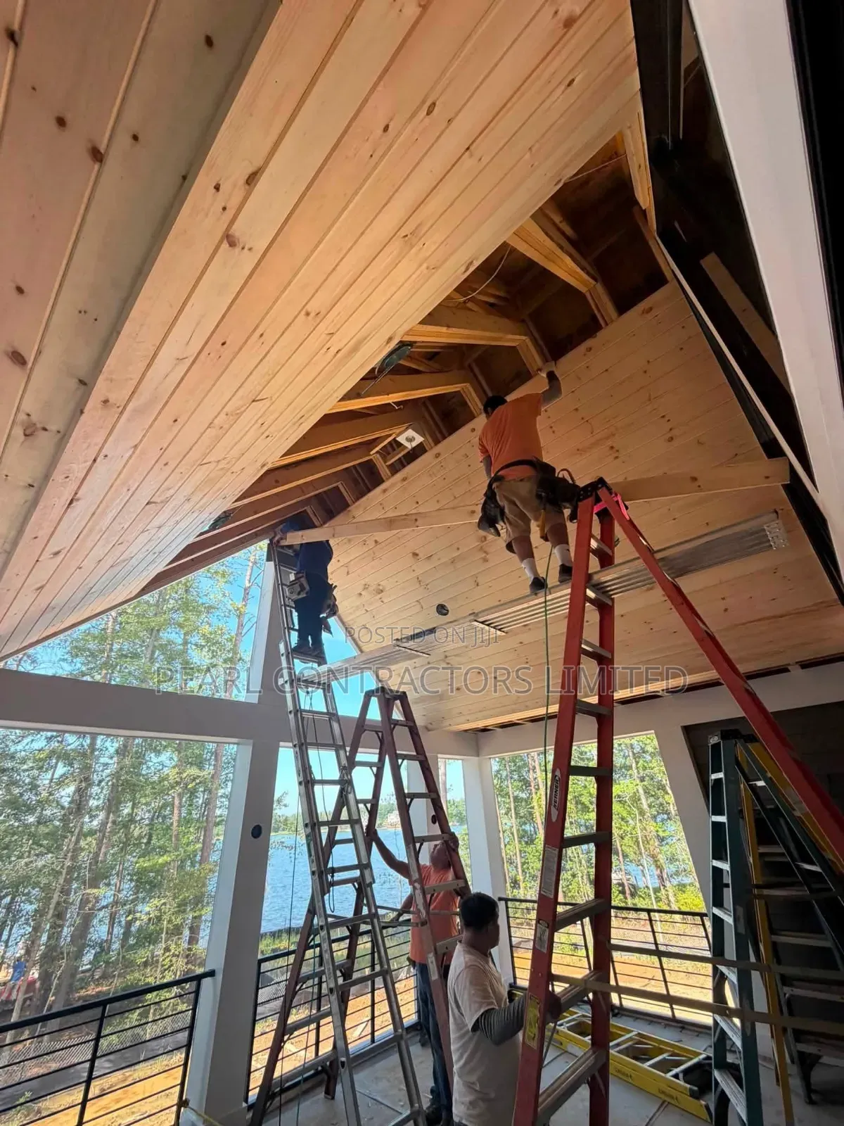 Wooden Ceilings/Rustic Wooden Ceiling Setup and Installation Services