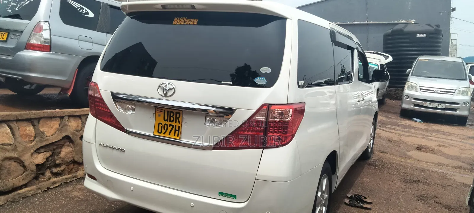 Toyota Alphard 2012 White