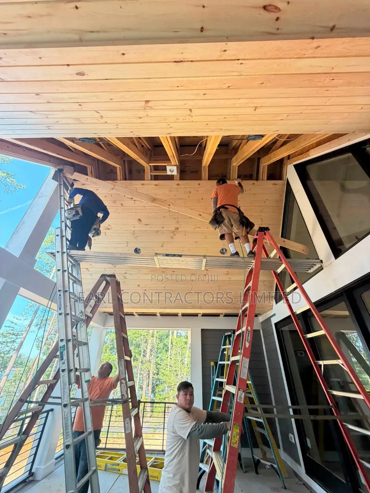 Wooden Ceilings/Rustic Wooden Ceiling Setup and Installation Services