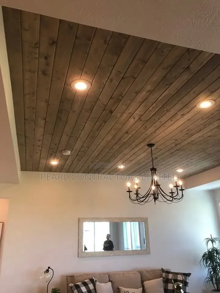Wooden Ceilings/Scandinavian Wooden Ceiling Setup Experts in Uganda