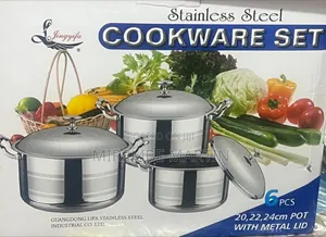 6-Piece Jingyifa Stainless Steel Cookware Set