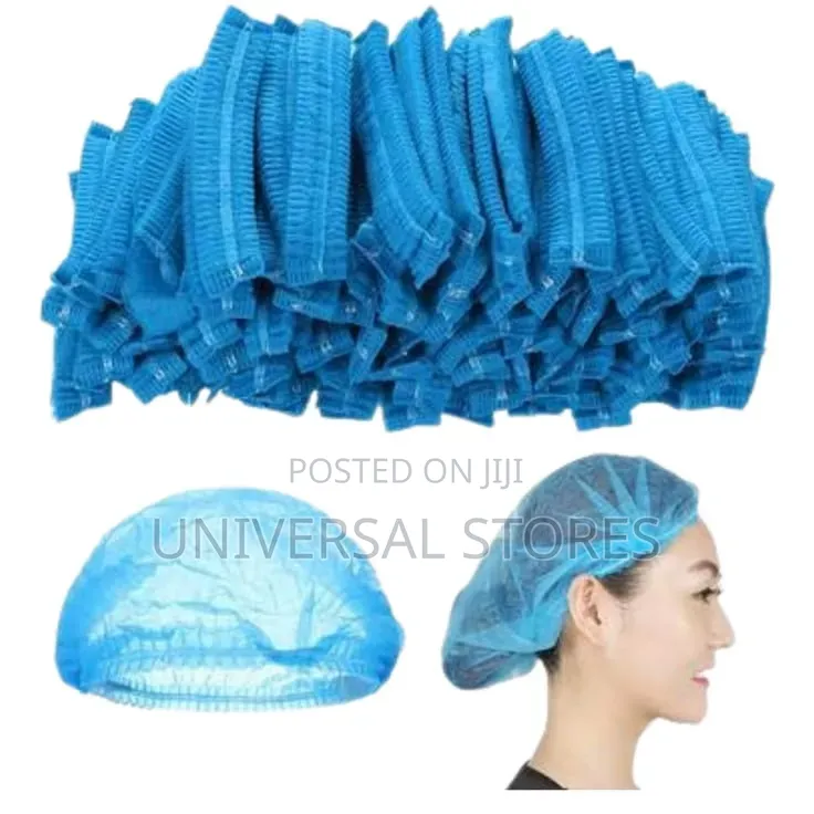 Blue Disposable Hair Nets