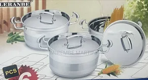 6-Piece Eleranbe Stainless Steel Cookware Set