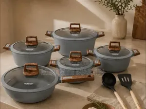 Donnor Die-Cast Granite Non-Stick Cookware Set