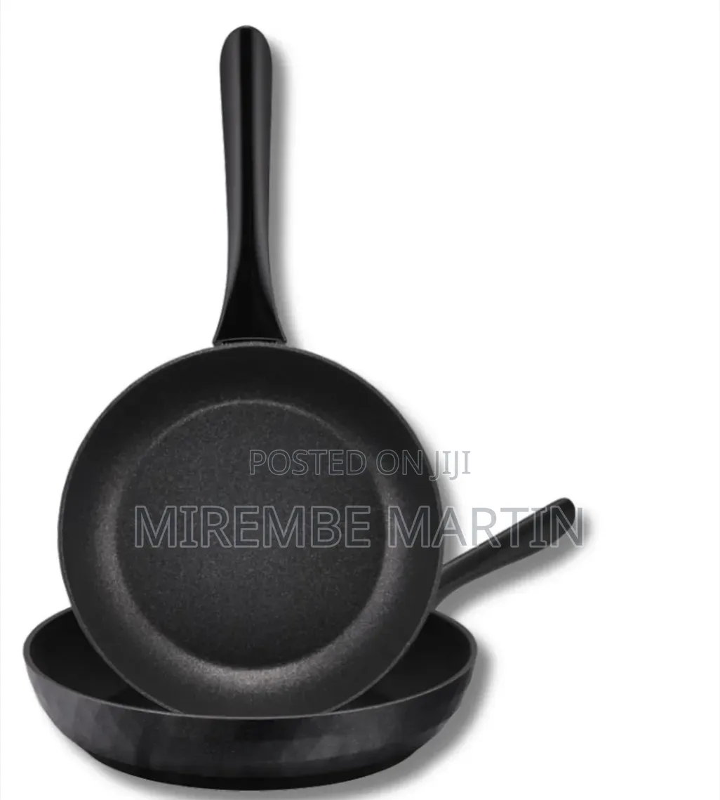 Set of Non-Stick Frying Pans That Resemble The