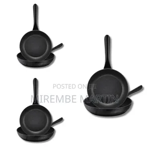 Set of Non-Stick Frying Pans That Resemble The