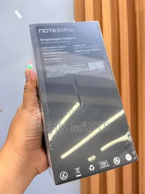 New Infinix Note 60 Pro 256 GB Blue
