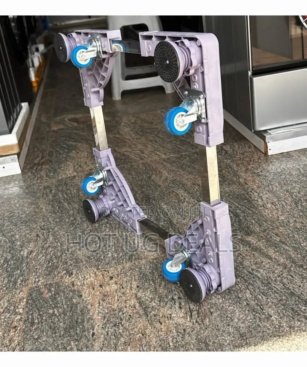 Heavy Duty Movable & Adjustable Appliance Base Stand With Wheels