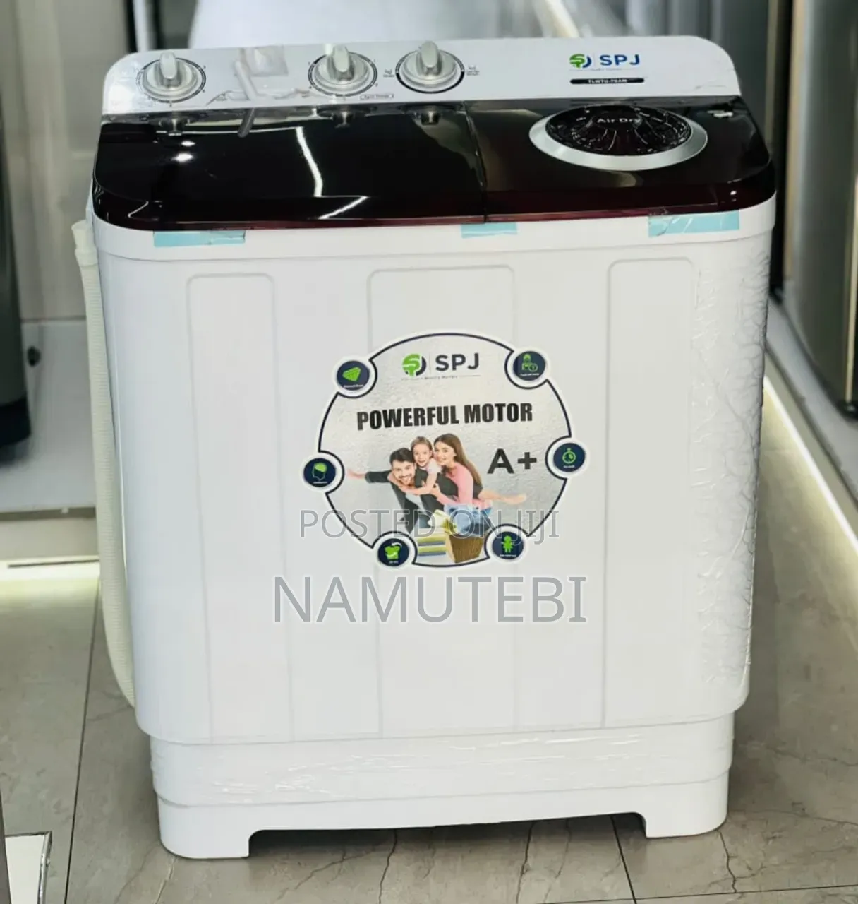 SPJ 7kg Twin Tub Washing Machine