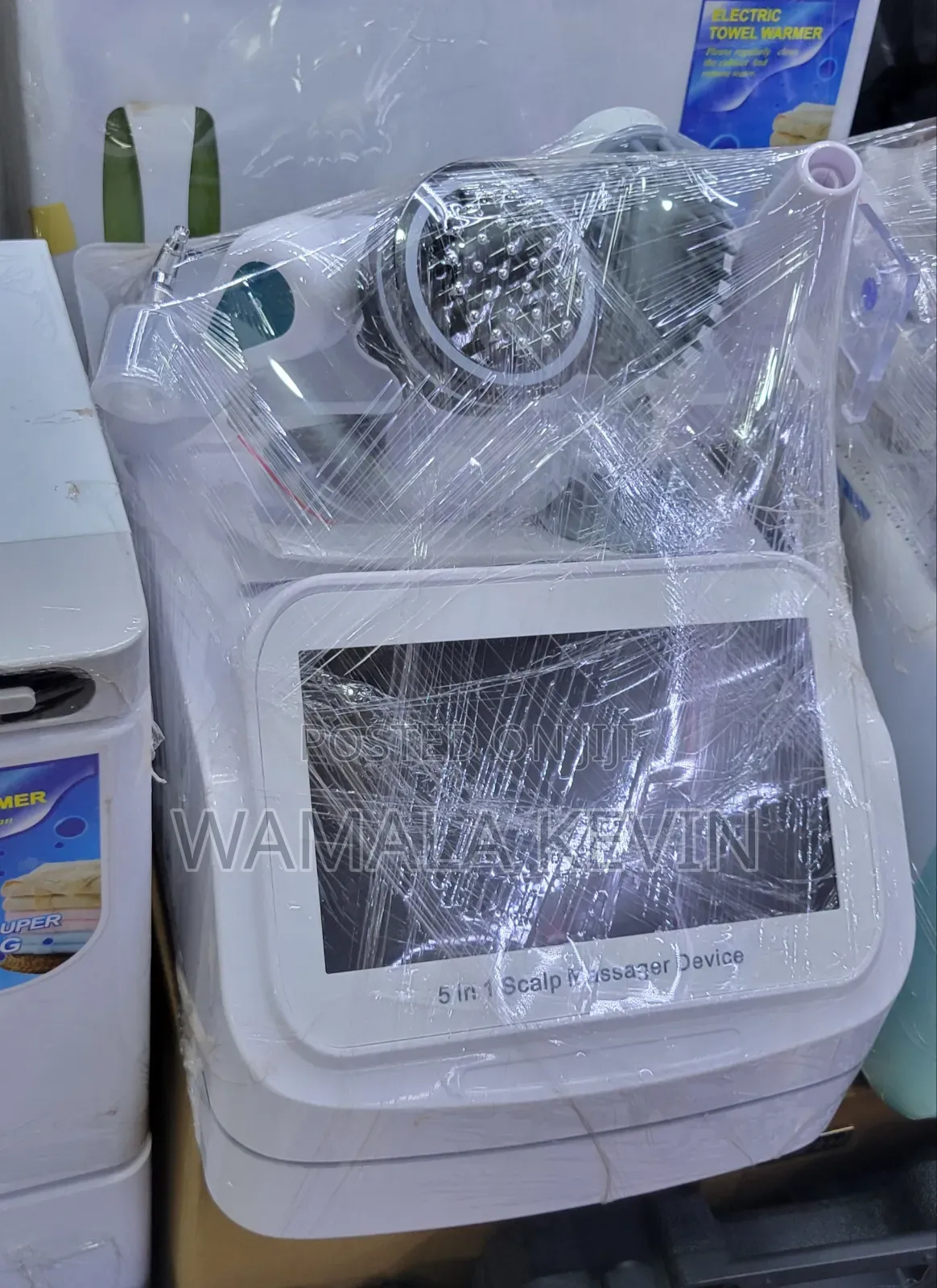 Massager and Hair Analysis Machine