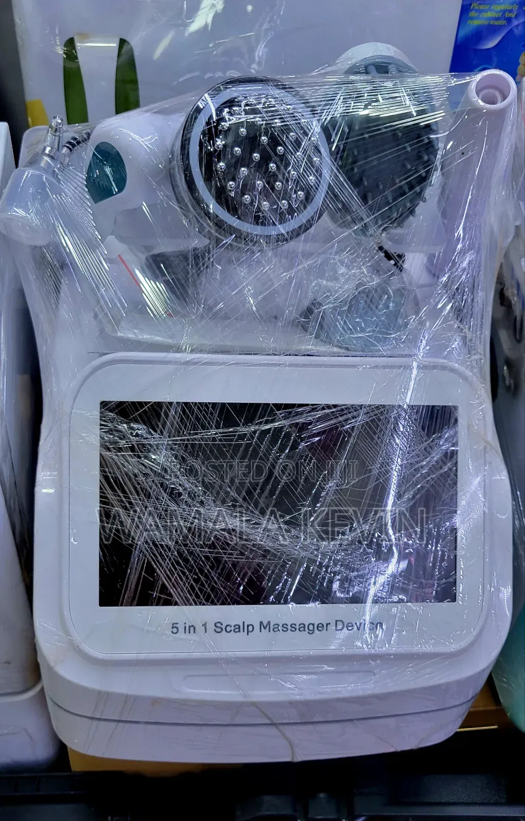 Massager and Hair Analysis Machine
